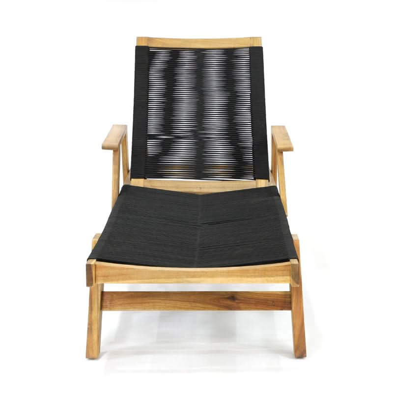 Panama Jack Laguna Acacia Wood Outdoor Chaise Lounge