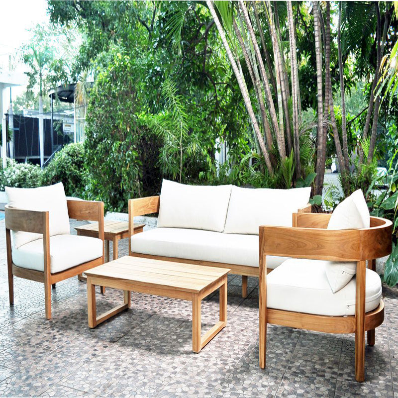 Panama Jack Bali Teak Cushion 5-Piece Lounge Set
