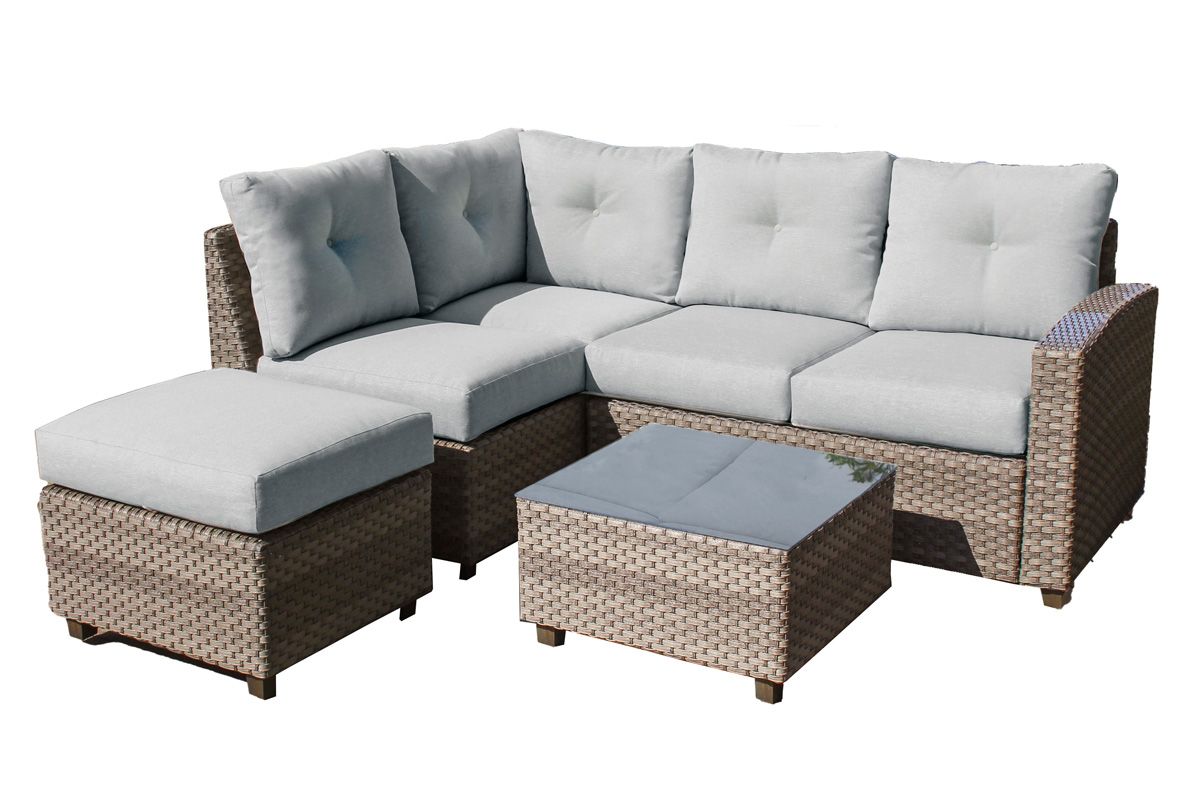 Panama Jack Mystic 4-Piece Sectional Set