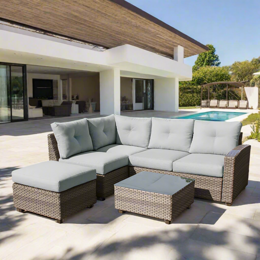 Panama Jack Mystic 4-Piece Sectional Set