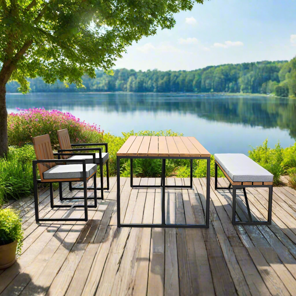 Panama Jack Lakewood 4-Piece Dining Set