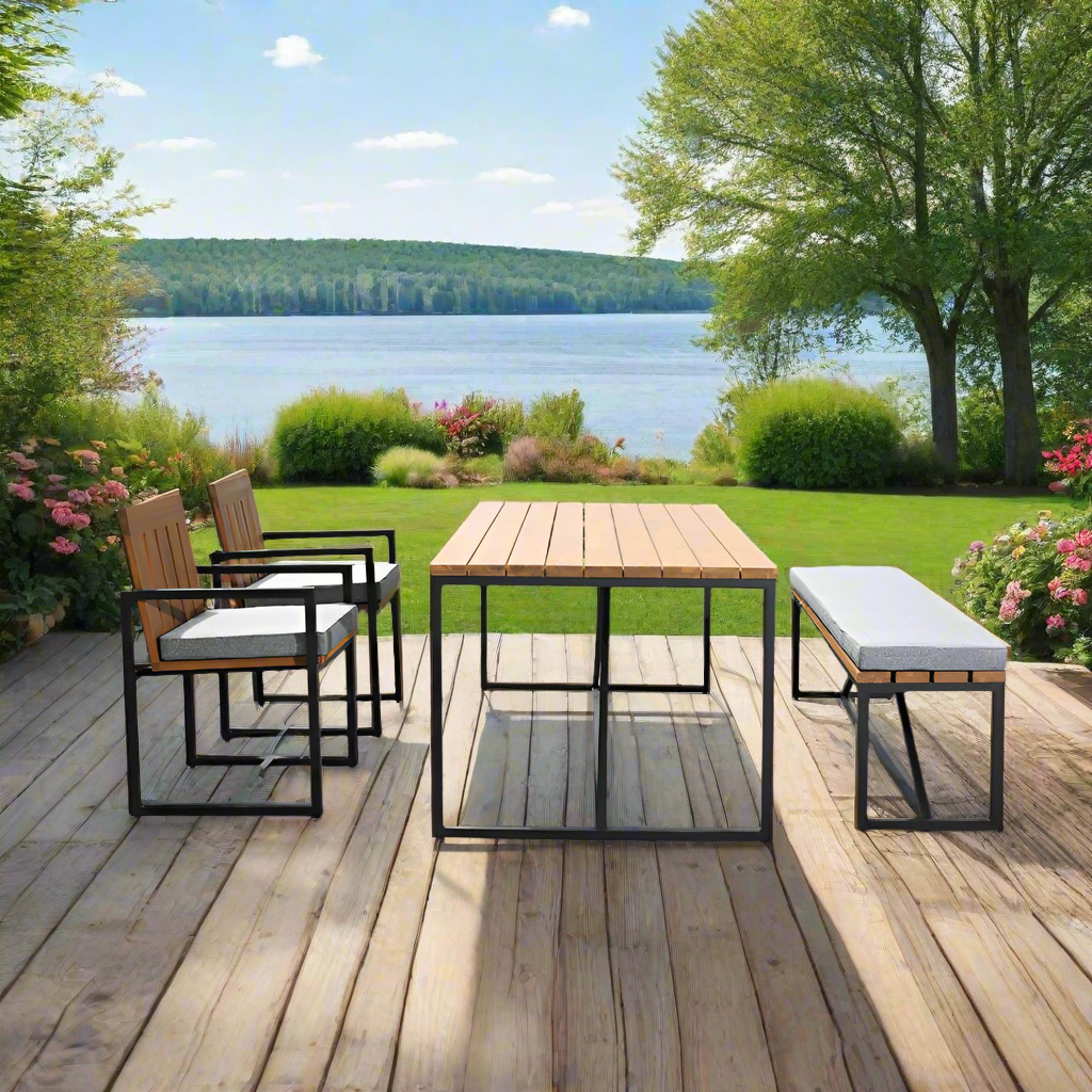 Panama Jack Lakewood 4-Piece Dining Set