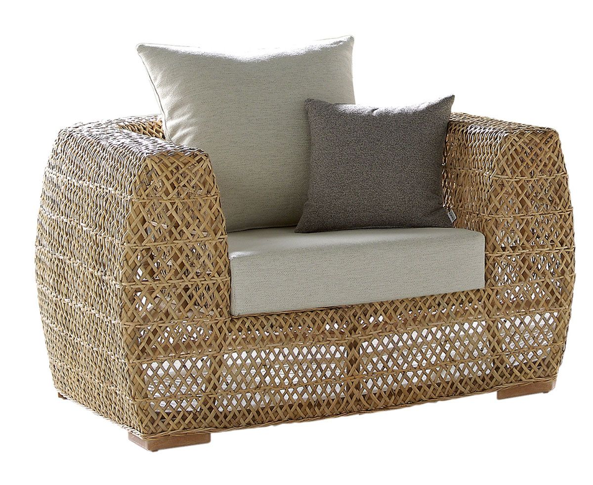 Panama Jack Sumatra Lounge Chair with Cushions