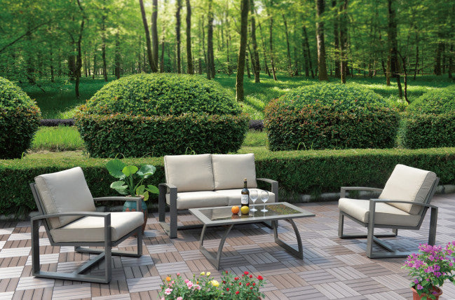 Hospitality Rattan Moldova 4-Piece Seating Set