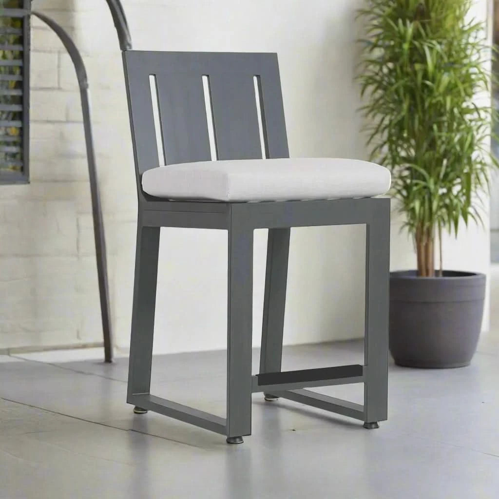 Sunset West Redondo Aluminum Outdoor Barstool