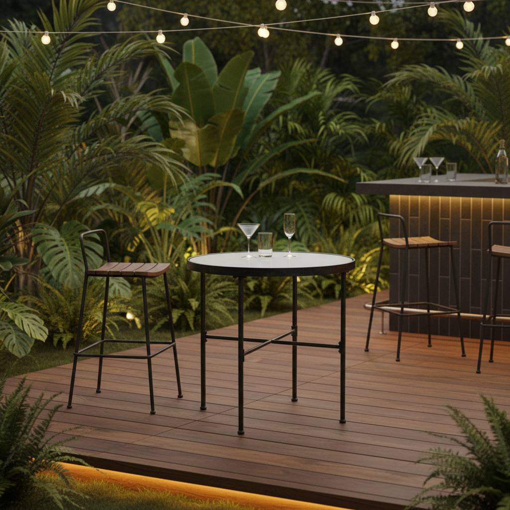 Sunset West Provence Outdoor Bistro Table