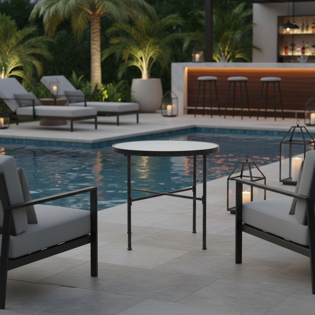 Sunset West Provence Outdoor Bistro Table