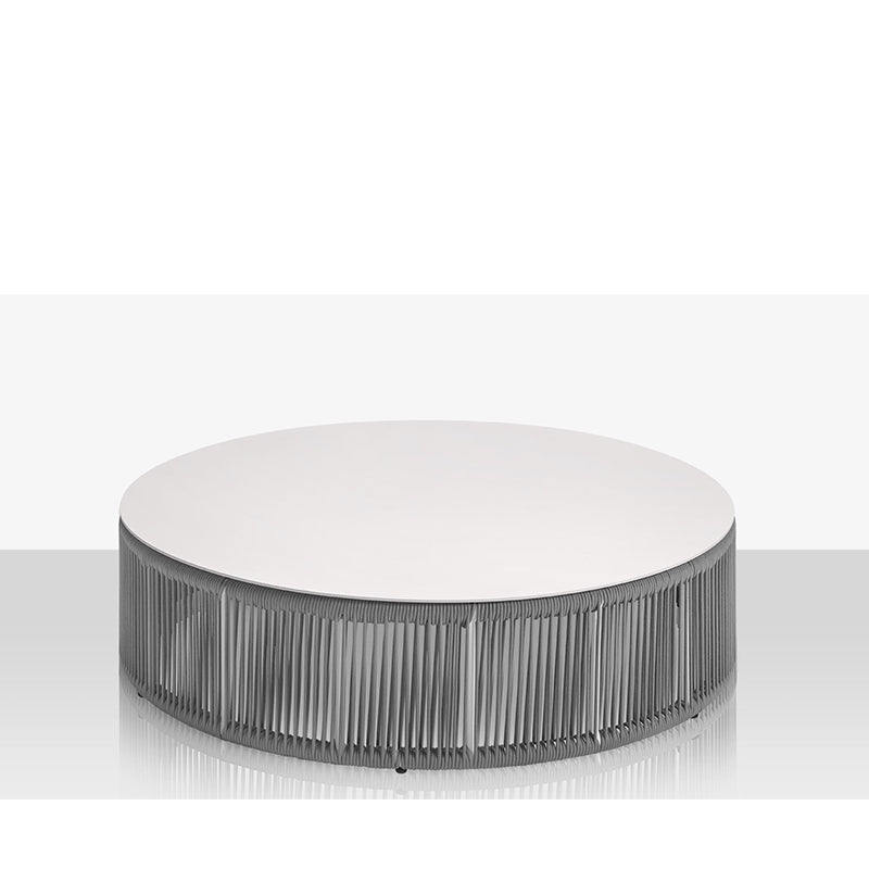 DecoScape Skye Aluminum Outdoor Round Coffee Table