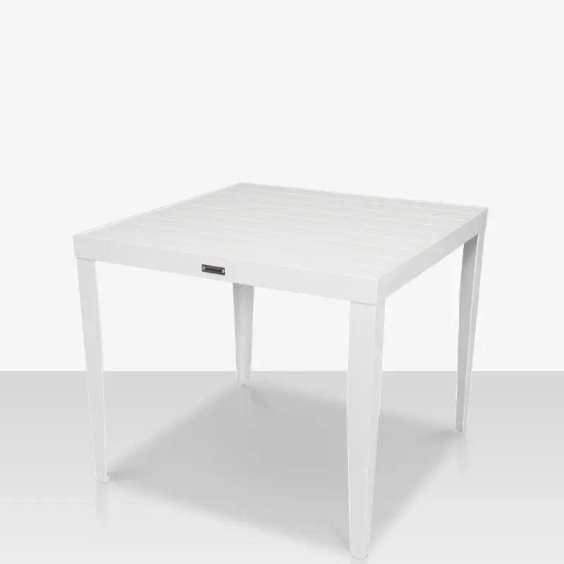 DecoScape South Beach Aluminum Outdoor Square Dining Table