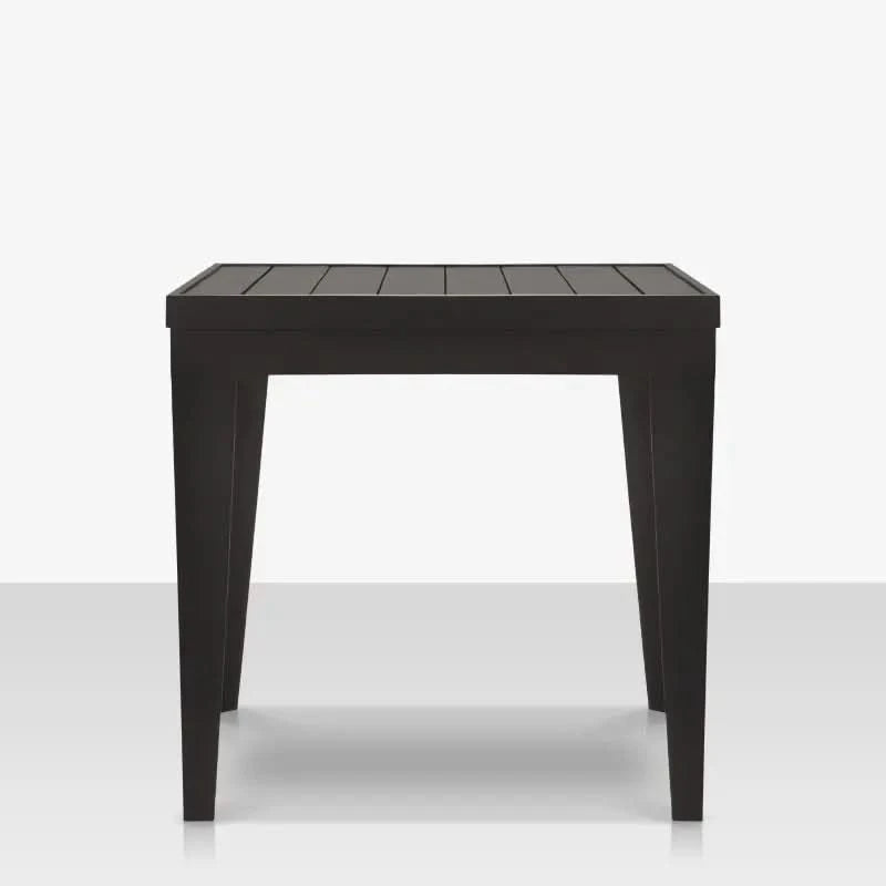 DecoScape South Beach Aluminum Outdoor Rectangular End Table