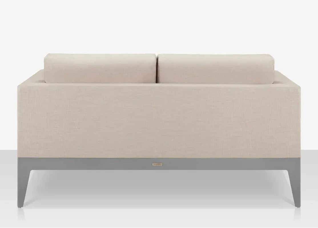 DecoScape South Beach Aluminum Outdoor Loveseat