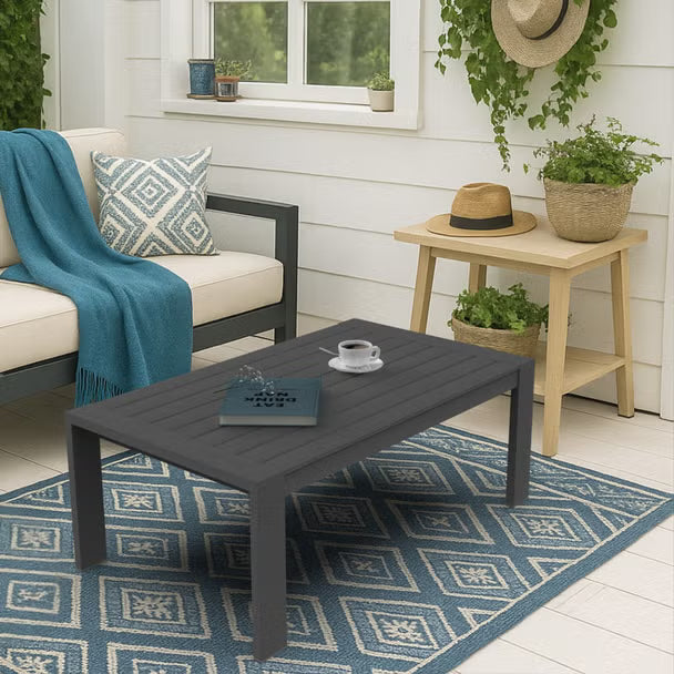 NorthCape International St Croix Aluminum Outdoor Coffee Table