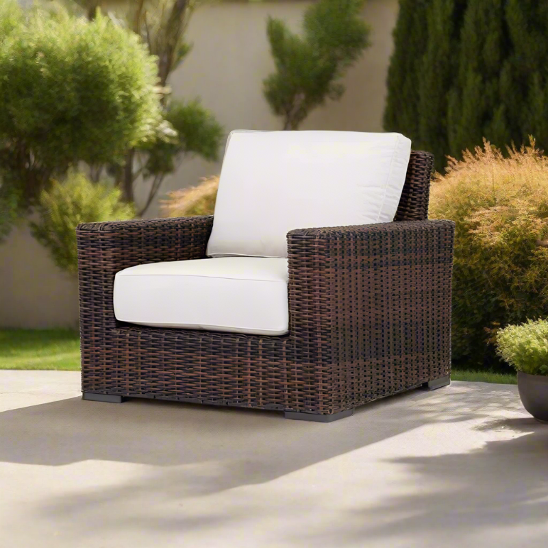 Sunset West Montecito Aluminum Outdoor Club Chair