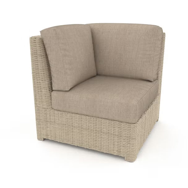 NorthCape International Terraza Wicker Outdoor Sectional 90 Degree Corner Chair