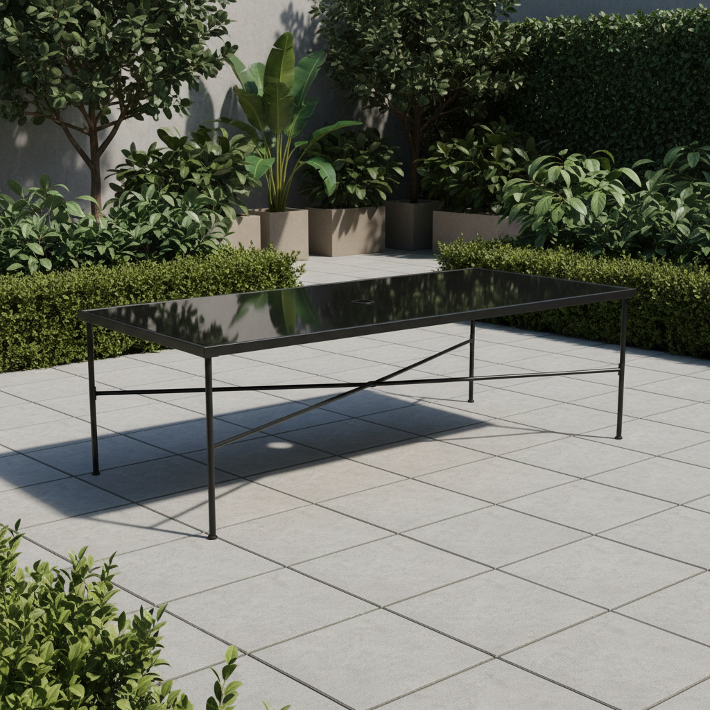 Sunset West Provence 84" Outdoor Rectangular Dining Table