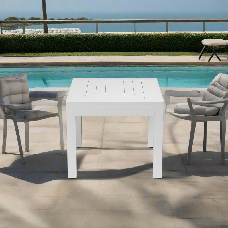 Sunset West Naples Aluminum Outdoor End Table