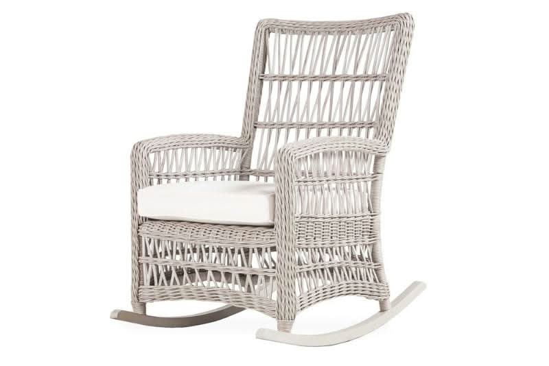 Lloyd Flanders Mackinac Woven Vinyl Outdoor 4-Person Loveseat Set