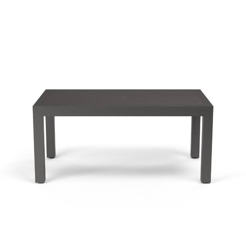 Sunset West Vegas Aluminum Outdoor Rectangular 64" Dining Table