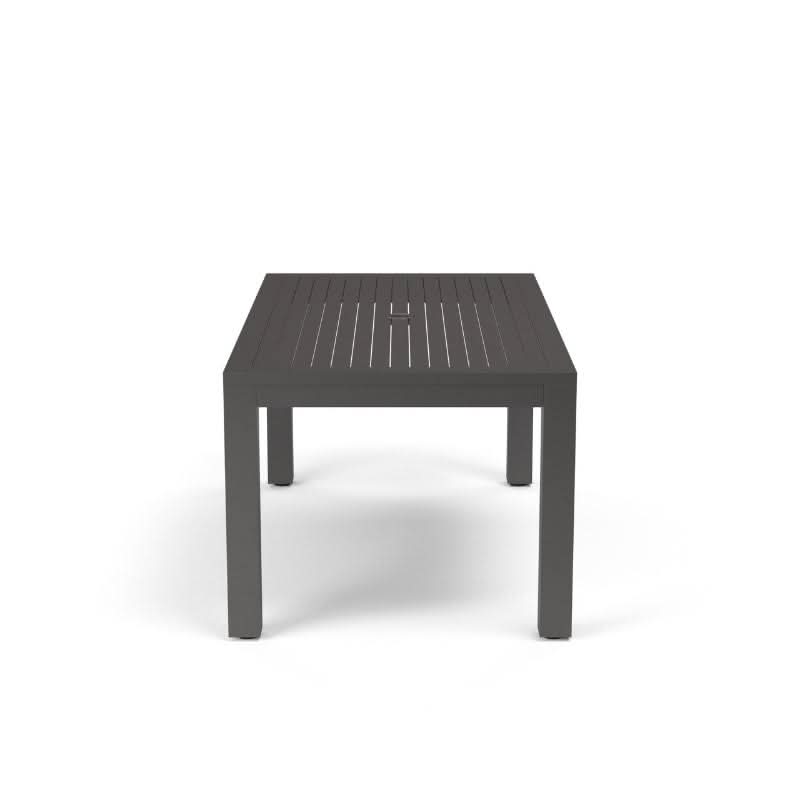 Sunset West Vegas Aluminum Outdoor Rectangular 64" Dining Table
