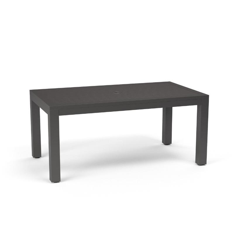 Sunset West Vegas Aluminum Outdoor Rectangular 64" Dining Table