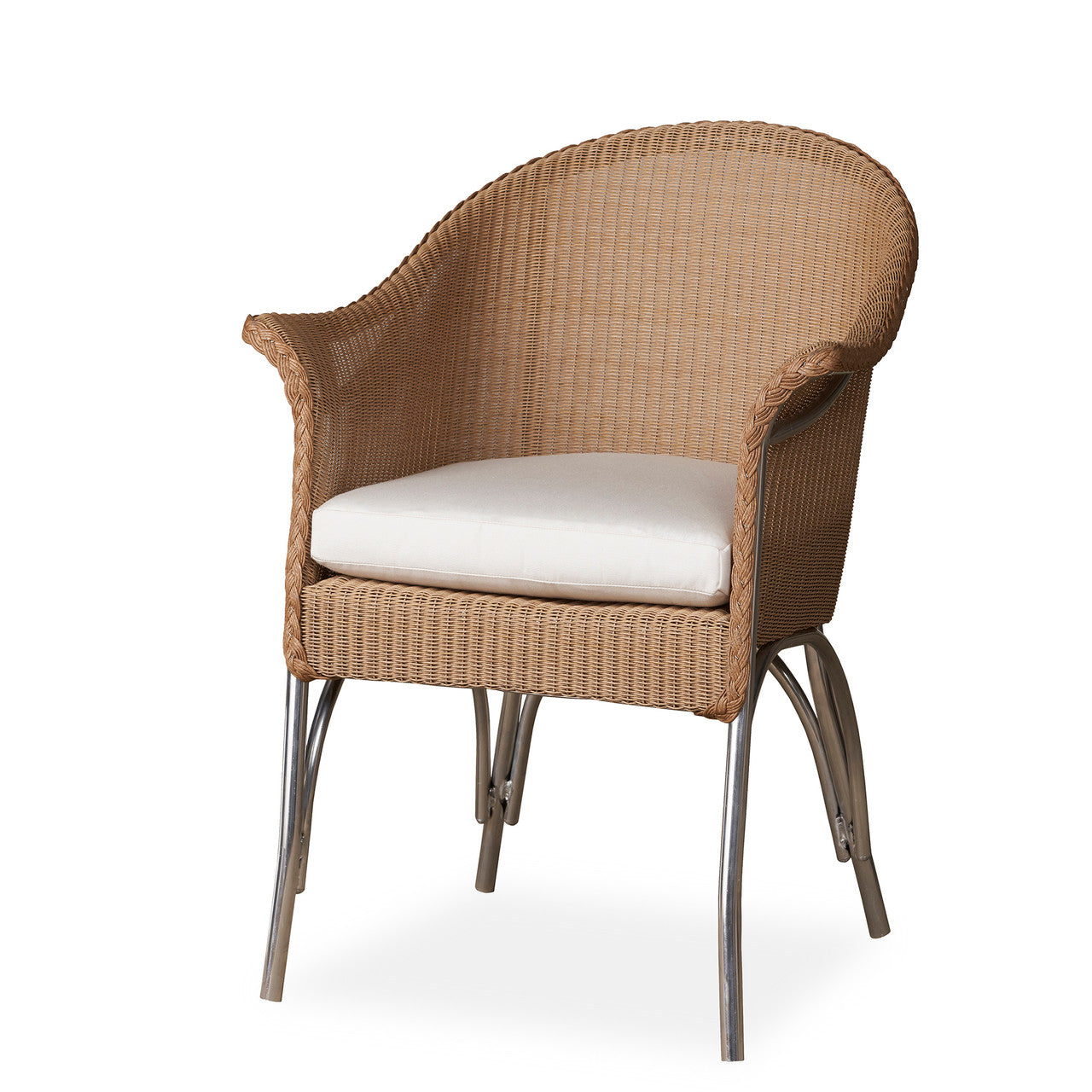 Lloyd Flanders All Seasons Wicker Outdoor Lounge Chair