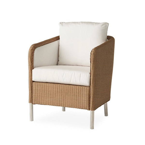 Lloyd Flanders Visions Wicker Outdoor Dining Armchair