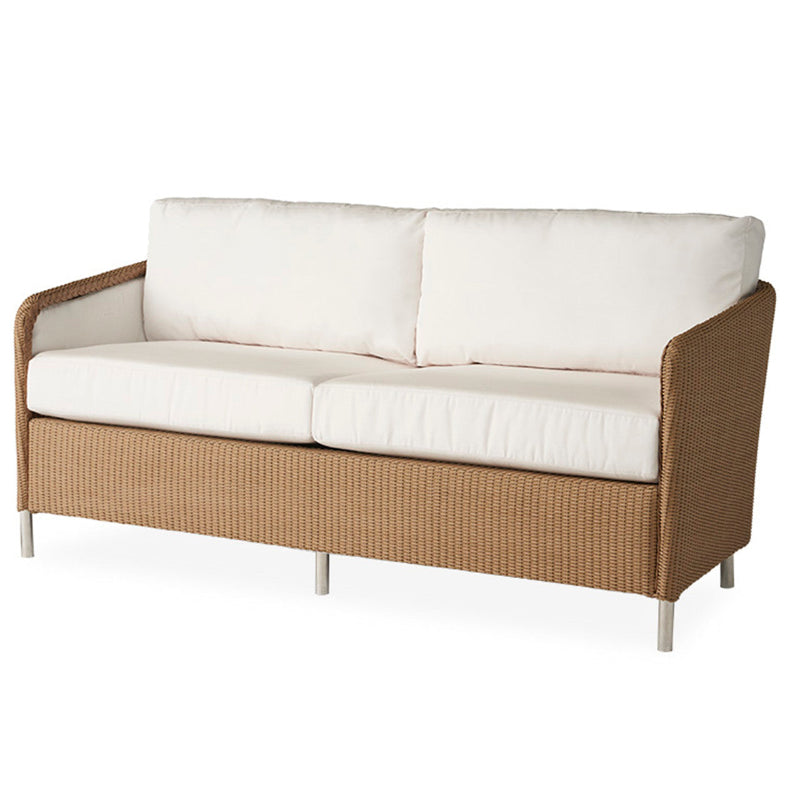 Lloyd Flanders Visions Wicker Outdoor Sofa