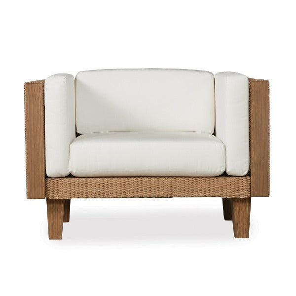 Lloyd Flanders Catalina Wicker Outdoor Lounge Chair