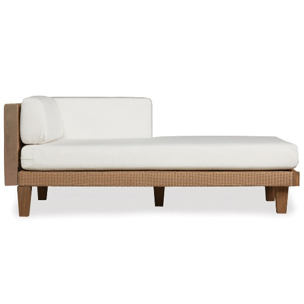 Lloyd Flanders Catalina Wicker Outdoor Left Arm Chaise