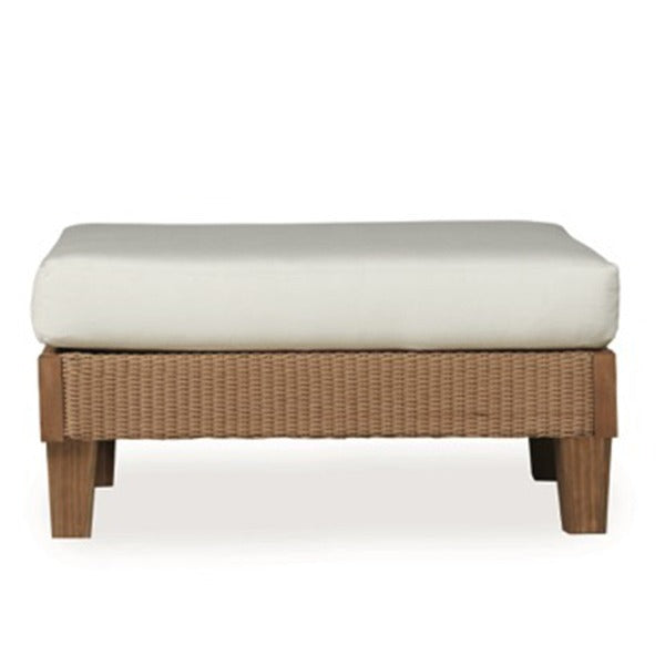 Lloyd Flanders Catalina Wicker Outdoor Ottoman