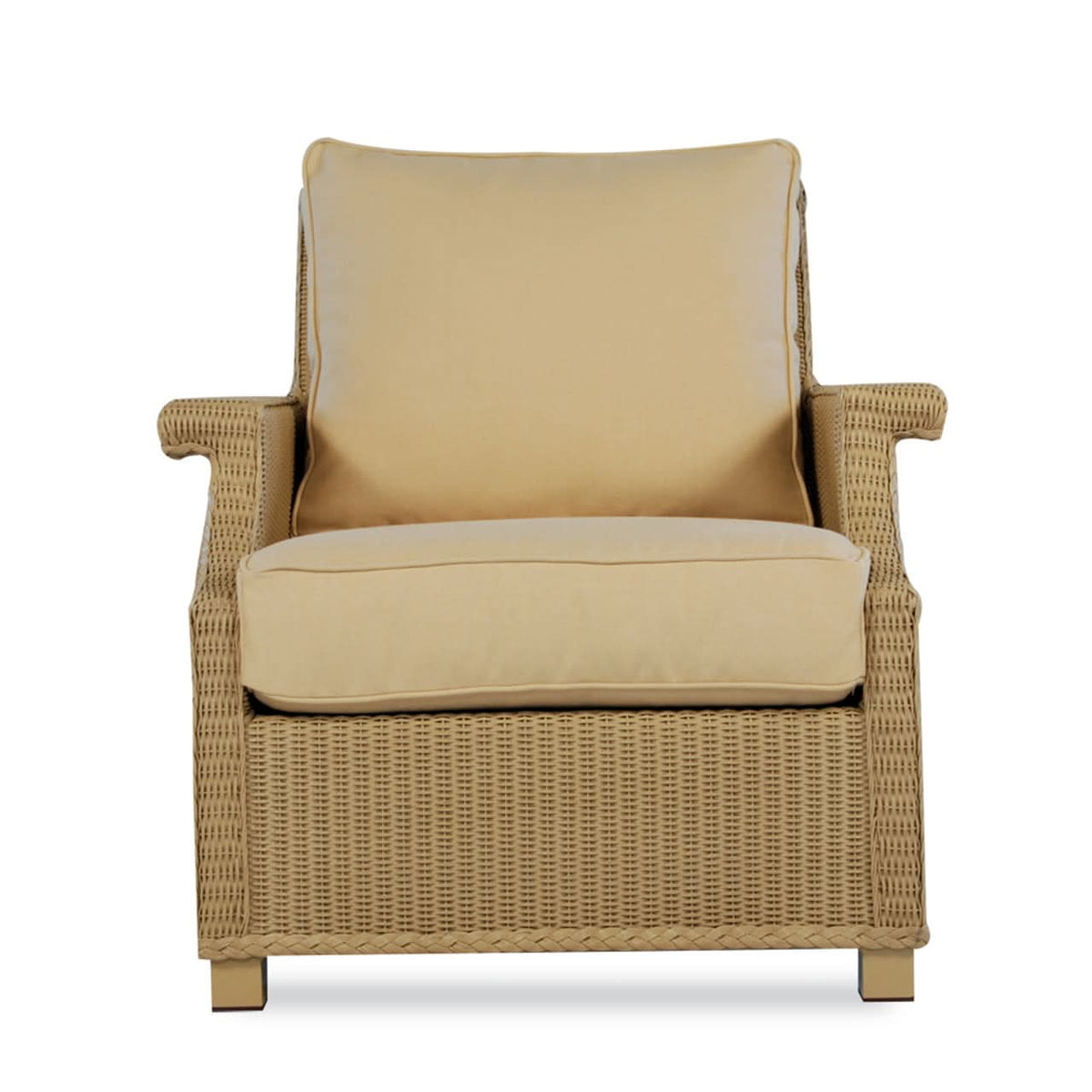 Lloyd Flanders Hamptons Wicker Outdoor Lounge Chair
