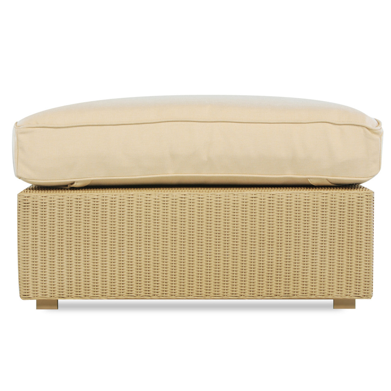 Lloyd Flanders Hamptons Wicker Outdoor Large Ottoman