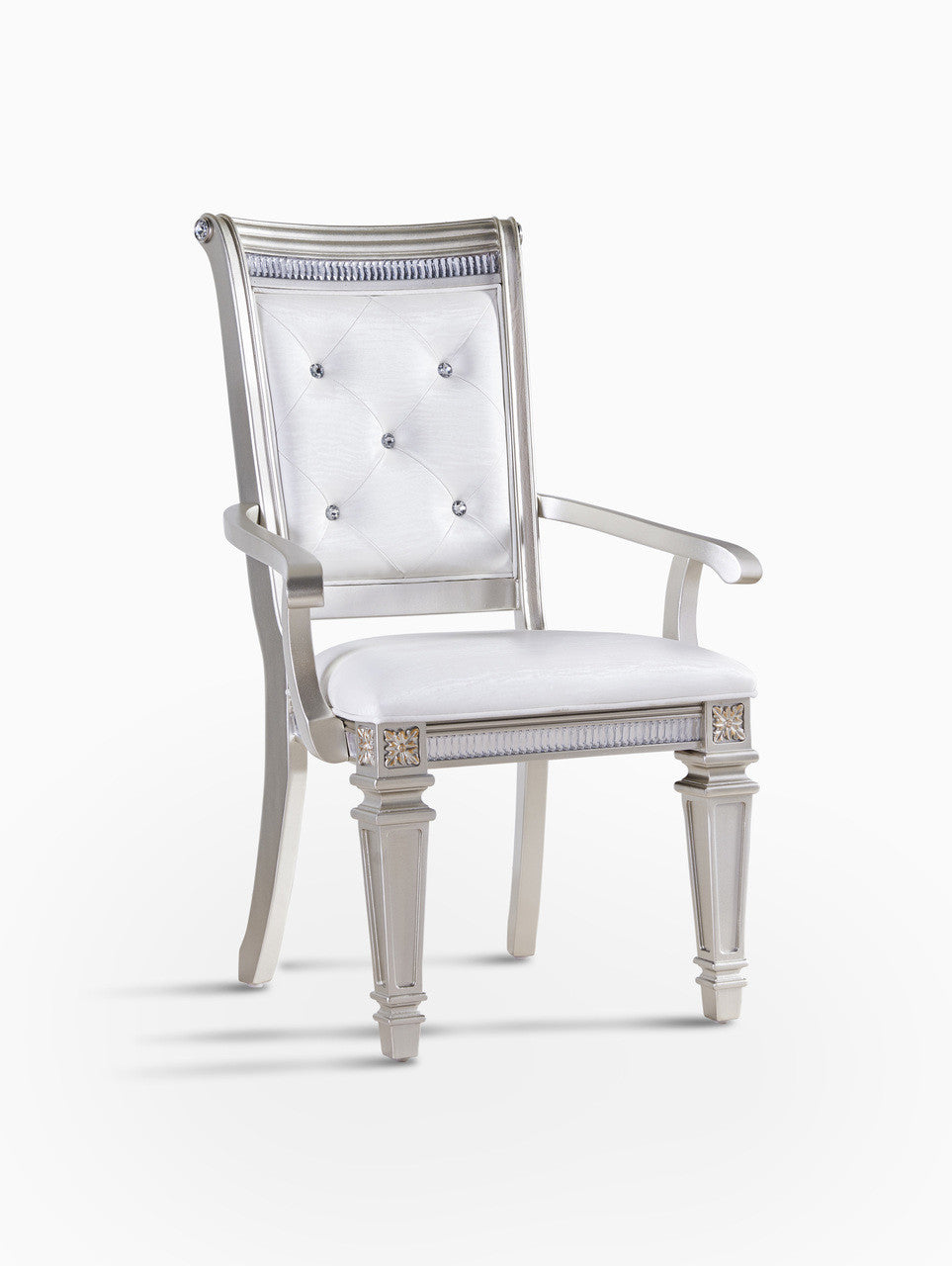 Oasis Home Tiffany Dining Arm Chair (Sold in QTY of 2)