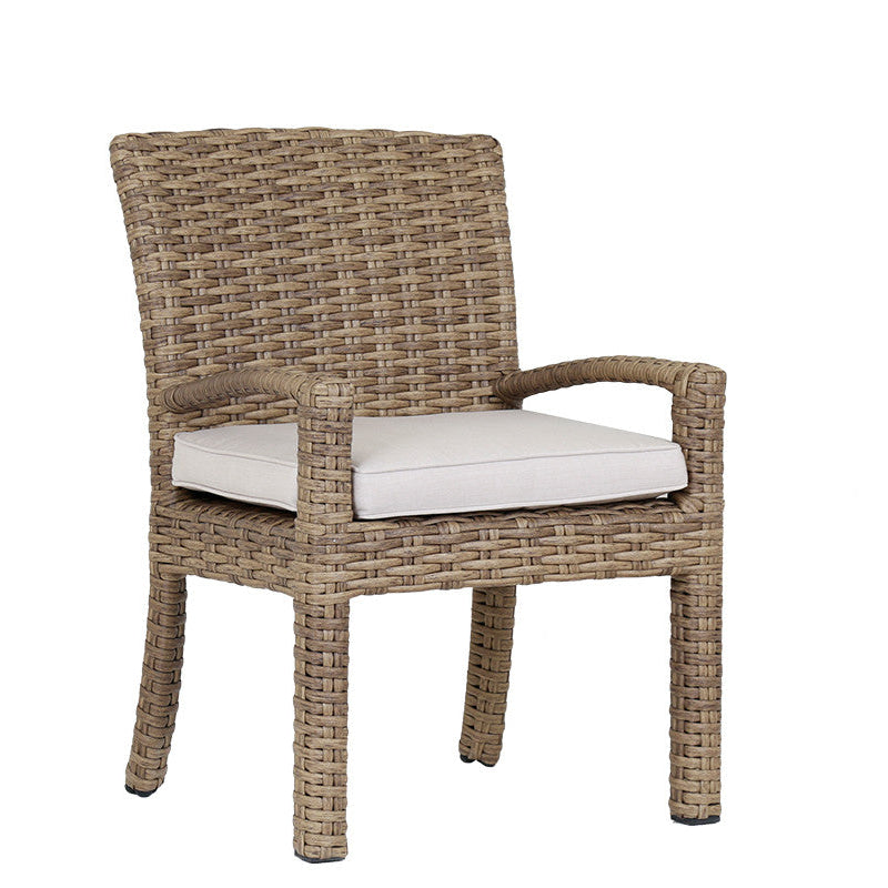 Sunset West Havana Wicker Outdoor Dining Chair