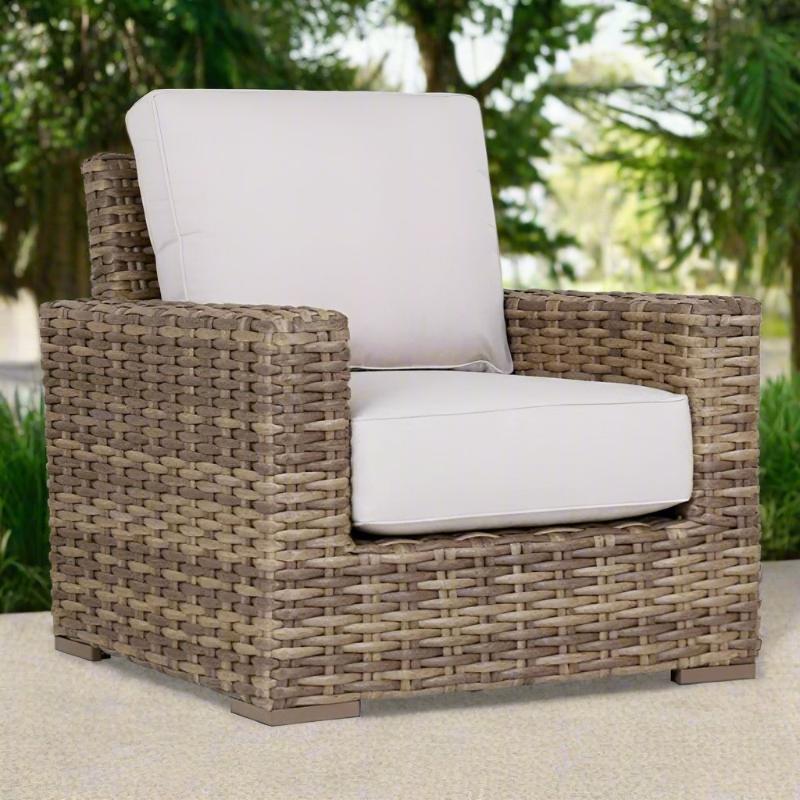 Sunset West Havana Wicker Outdoor Club Chair