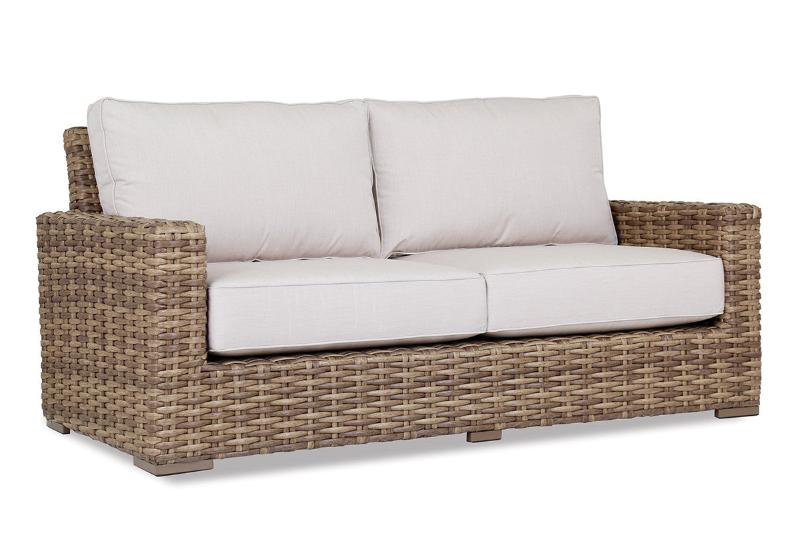 Sunset West Havana Wicker Outdoor Loveseat