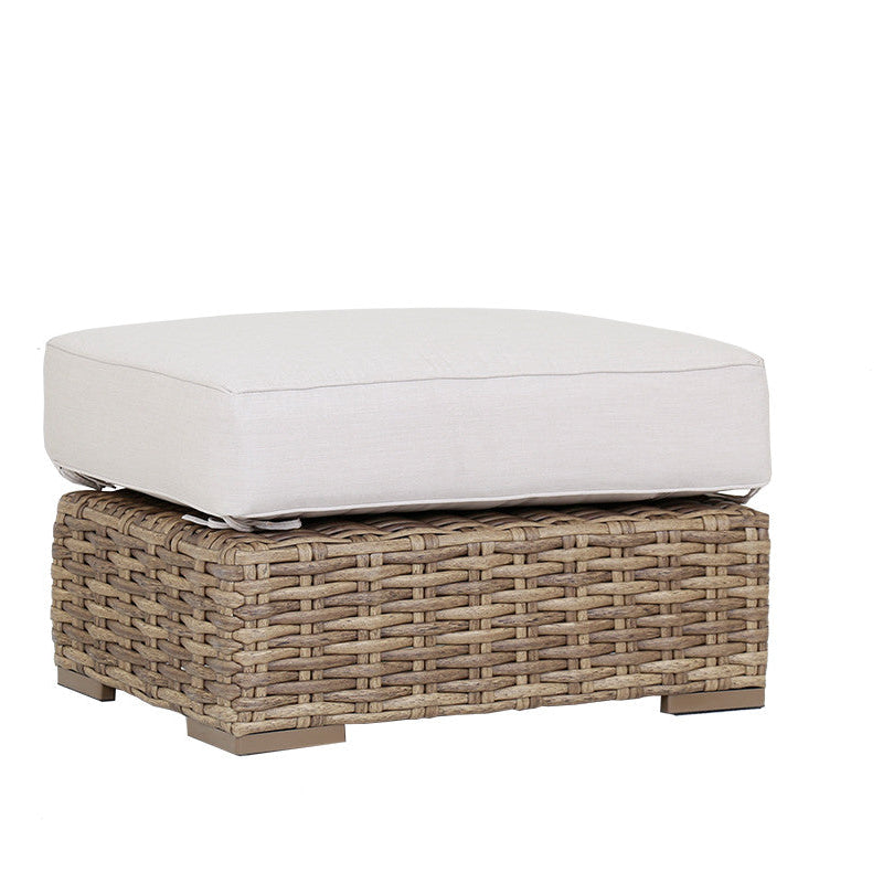 Sunset West Havana Wicker Outdoor Ottoman