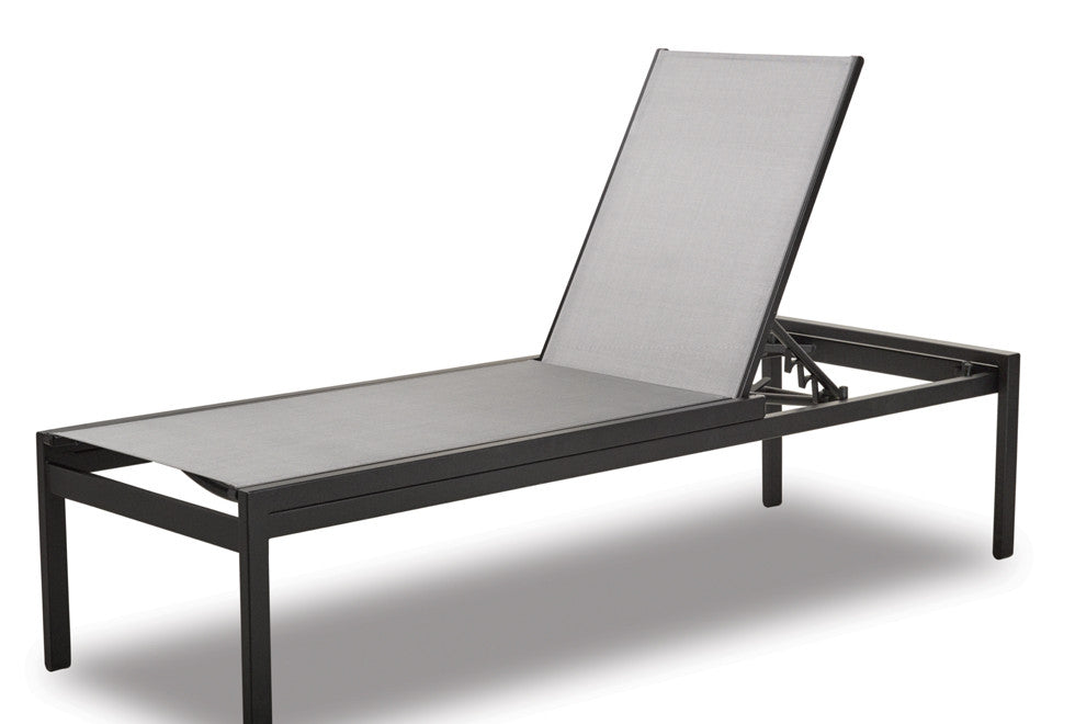 Telescope Casual Kendall Sling Stacking High Bed Armless Chaise