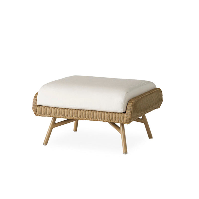 Lloyd Flanders Essence Wicker Outdoor Ottoman