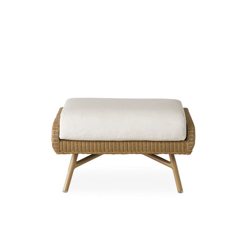 Lloyd Flanders Essence Wicker Outdoor Ottoman