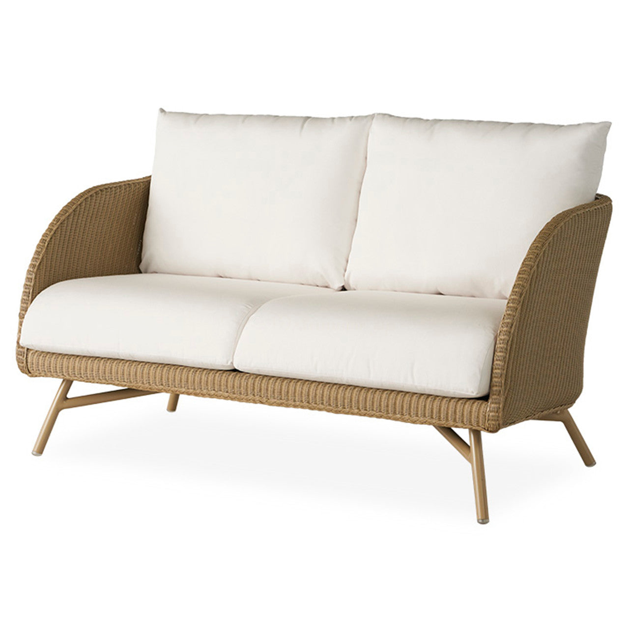 Lloyd Flanders Essence Wicker Outdoor Loveseat