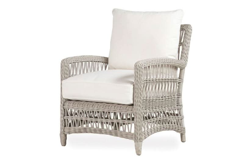 Lloyd Flanders Mackinac Woven Vinyl Outdoor 7-Person Conversation Set