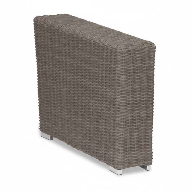 Sunset West Coronado Wicker Outdoor Wedge Side Table