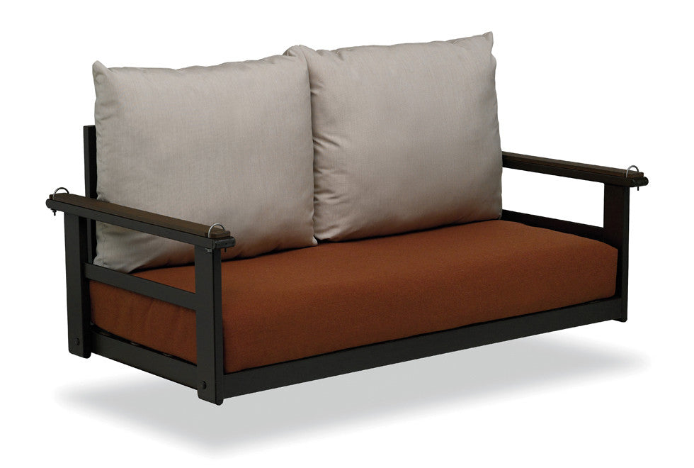 Telescope Casual Porch Swing with Arm Accents