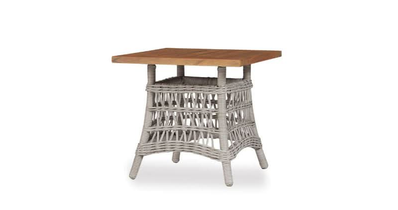 Lloyd Flanders Mackinac Woven Vinyl Outdoor 7-Person Conversation Set