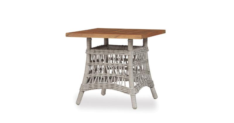 Lloyd Flanders Mackinac Woven Vinyl Outdoor 3‑Person Conversation Set