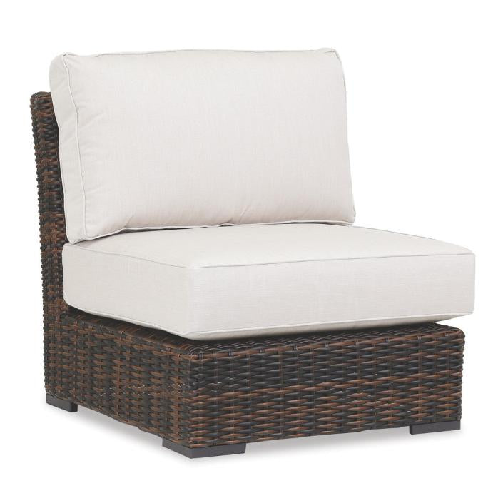 Sunset West Montecito Outdoor Wicker Armless Club Chair