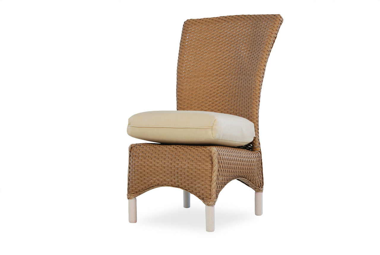 Lloyd Flanders Mandalay Wicker Armless Dining Chair