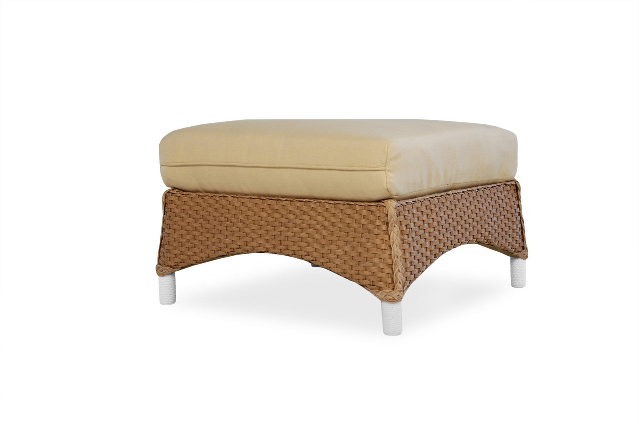Lloyd Flanders Mandalay Wicker Outdoor Ottoman
