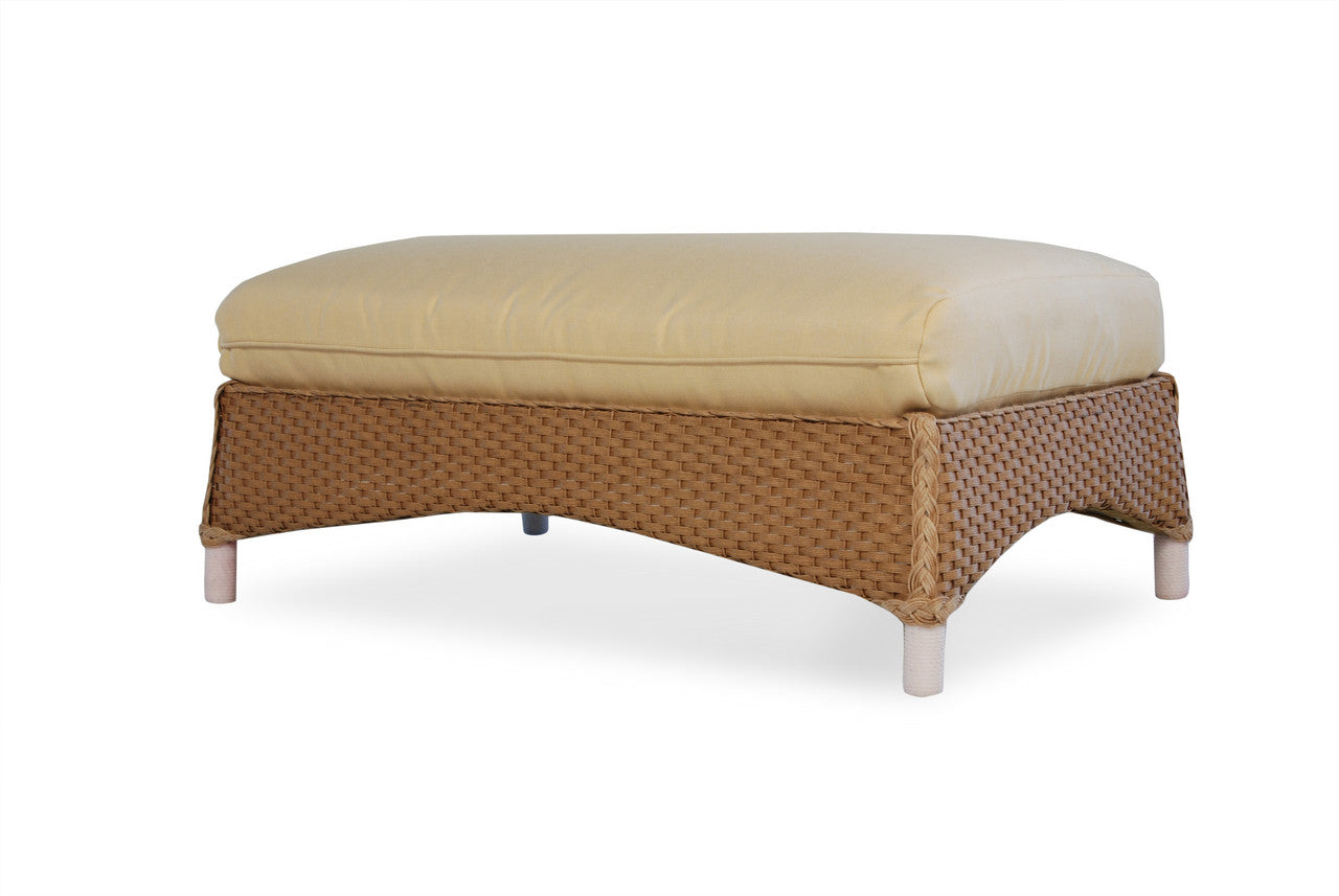 Lloyd Flanders Mandalay Wicker Outdoor Large Ottoman